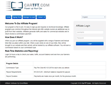 Tablet Screenshot of partner.cartft.com